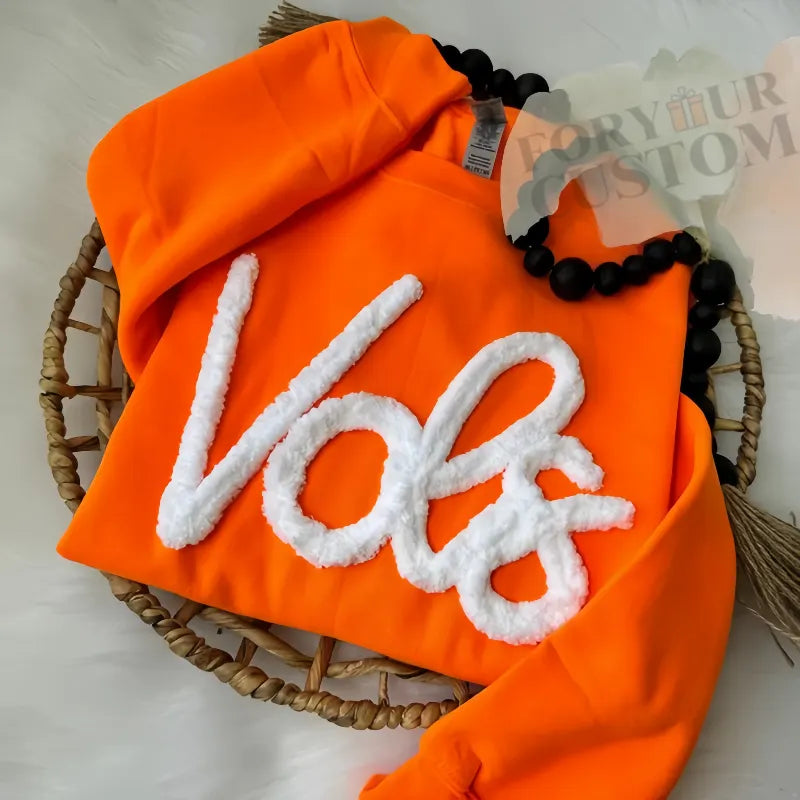 (Babies & Youth) Personalized Chenille Embroidered Sweatshirt