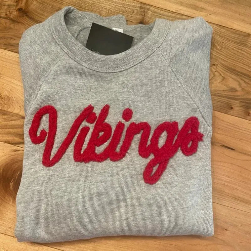 Custom Oversized Street West Coast Team Chenille Sweatshirt