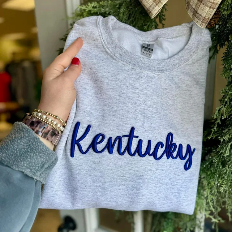 🏈Custom 3D Embroidery Sweatshirt/T-shirt/Hoodie
