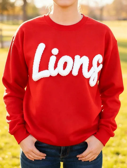 (Babies & Youth) Personalized Chenille Embroidered Sweatshirt