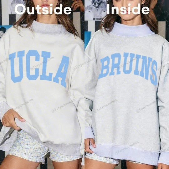 Custom Basketball Team Reversible Mockneck Sweatshirt – Personalized Game Day Gear & Christmas Gift