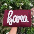 Custom SEC Team Chenille Embroidered Game Day Fuzzy Letter Sweatshirt