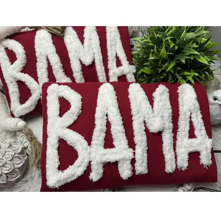 Personalized School Team Chenille Embroidered Game Day Sweatshirt