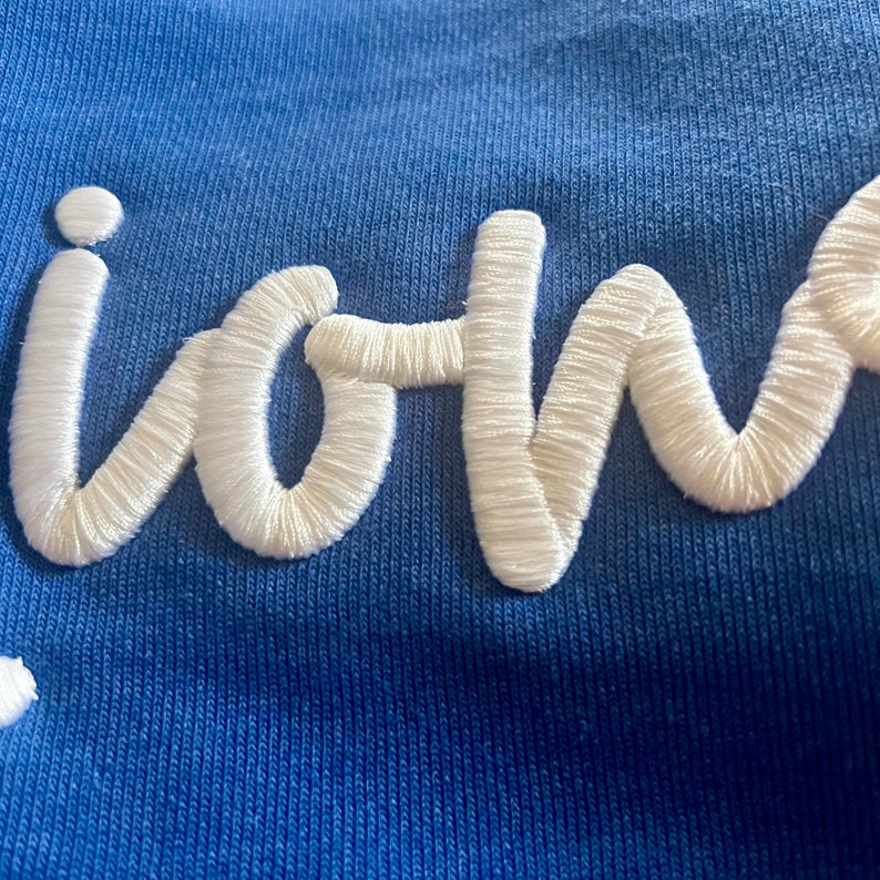 🏈Custom 3D Embroidery Sweatshirt/T-shirt/Hoodie