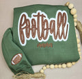 Customized Balls Glitter Sweatshirt, Gifts For Football Lovers, Mama Sweatshirt