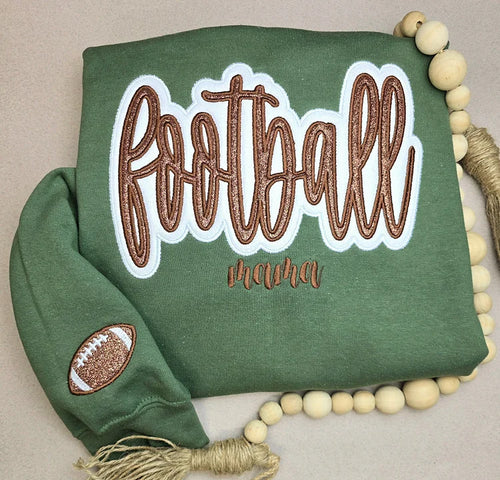 Personalized Volleyball Mom Glitter Sweatshirt, Hoodie & T-Shirt