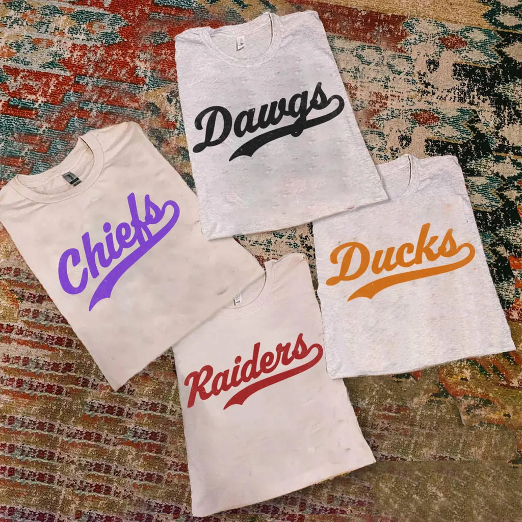 Custom Booster School Spirit, Team Mascot T-shirt & Sweatshirt