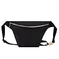 Personalized Fanny Pack Kids Nylon Fanny Bag with Chenille Name Patch Custom Nylon Fanny Pack