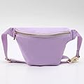 Personalized Fanny Pack Kids Nylon Fanny Bag with Chenille Name Patch Custom Nylon Fanny Pack