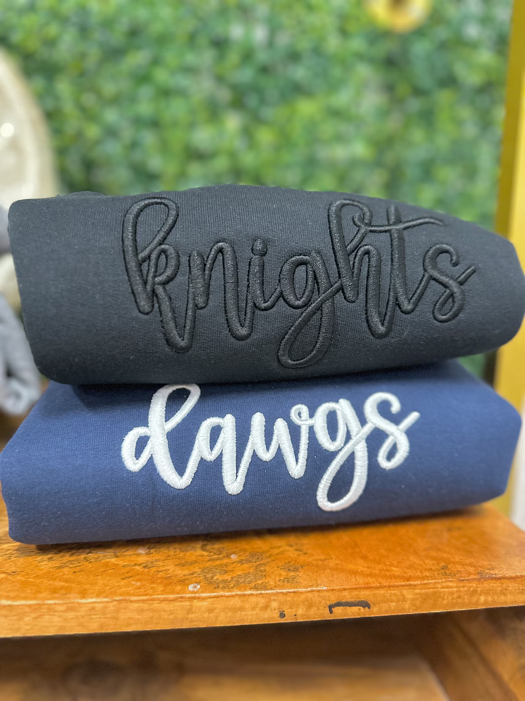 🏈Custom 3D Embroidery Sweatshirt/T-shirt/Hoodie