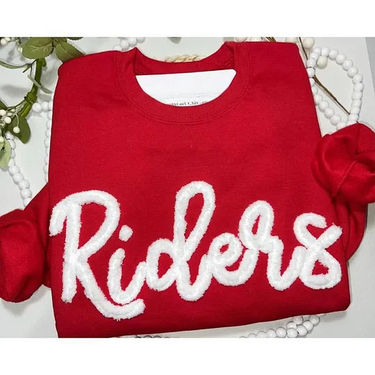 (Babies & Youth) Personalized Chenille Embroidered Sweatshirt