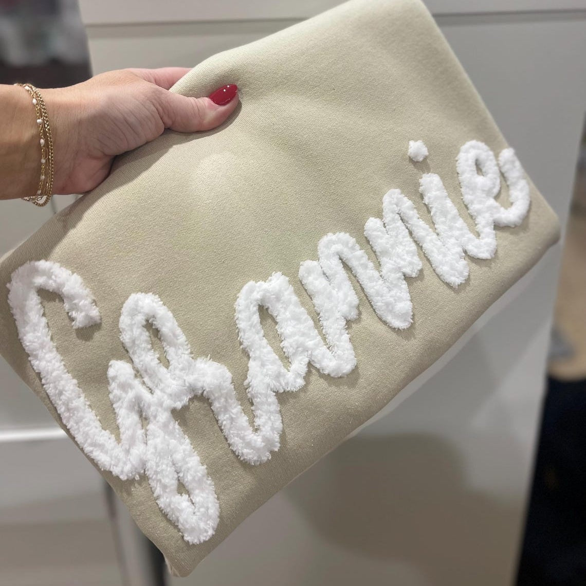 Cozy Chenille Sweatshirt – The Perfect Mother's Day Gift for Mom & Grandma