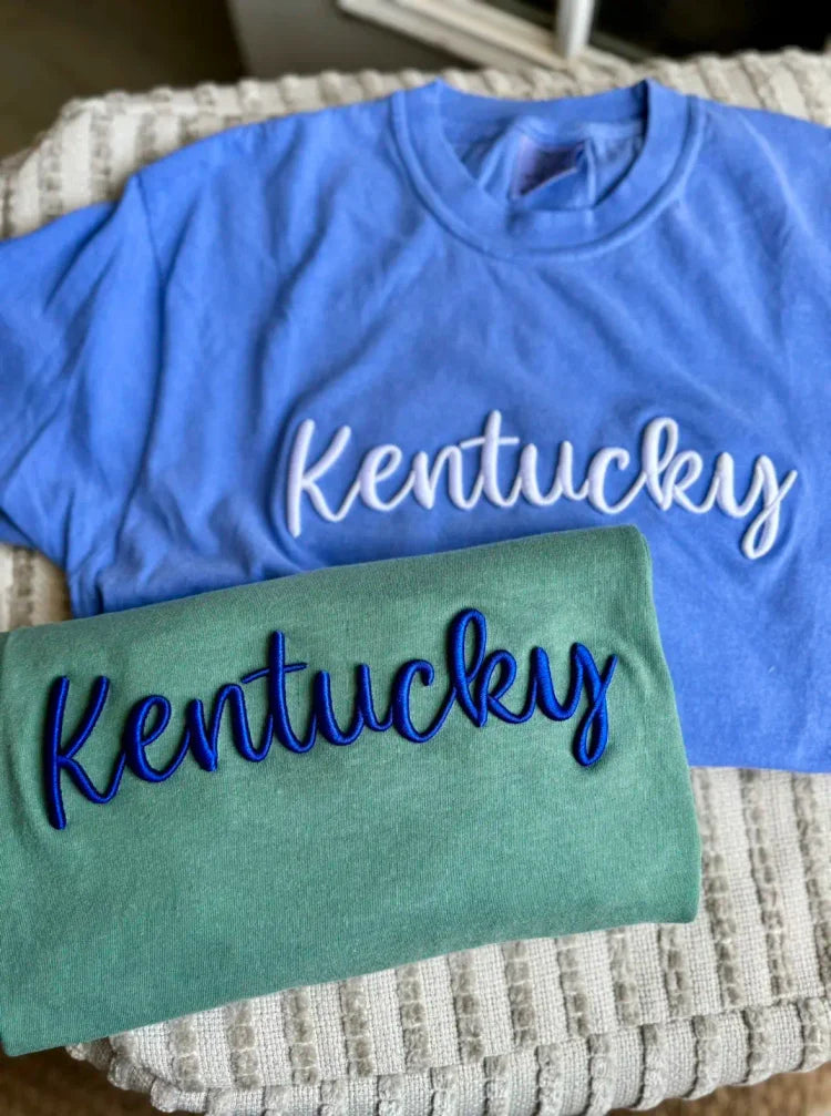 🏈Custom 3D Embroidery Sweatshirt/T-shirt/Hoodie
