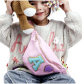 Personalized Fanny Pack Kids Nylon Fanny Bag with Chenille Name Patch Custom Nylon Fanny Pack