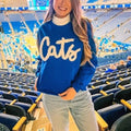 Custom Varsity Collegiate Chenille Midwest Retro Preppy Sweatshirt
