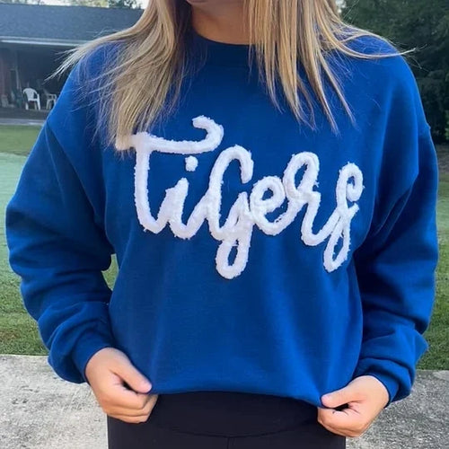 (Babies & Youth) Personalized Chenille Embroidered Sweatshirt