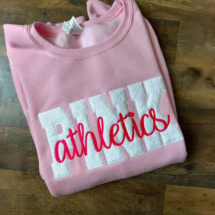 Custom Applique patch sweatshirt