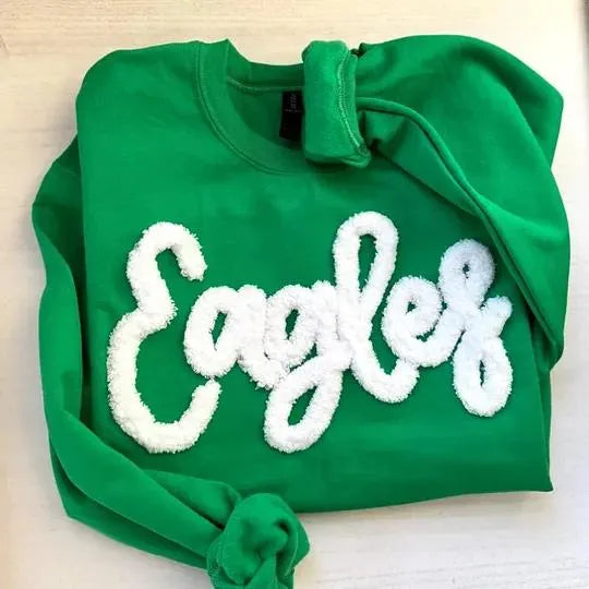 (Babies & Youth) Personalized Chenille Embroidered Sweatshirt