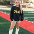 Custom Football Game Day Midwest Bold Chenille Sweatshirt