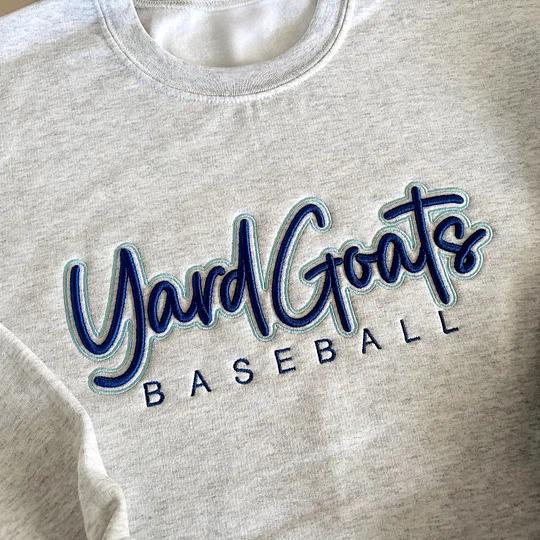 Custom 3D PUFF Embroidery Team Sweatshirt, School Spirit Wear, School Mascot