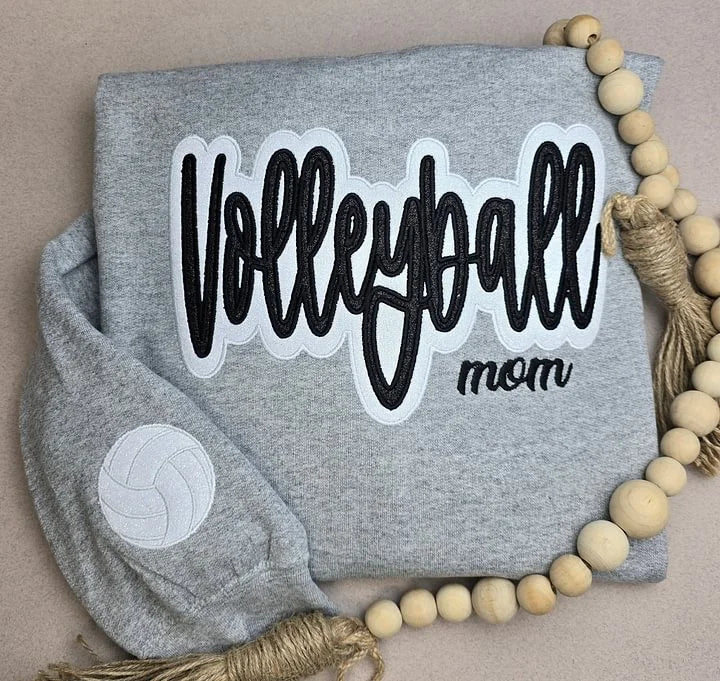 Customized Balls Glitter Sweatshirt, Gifts For Football Lovers, Mama Sweatshirt