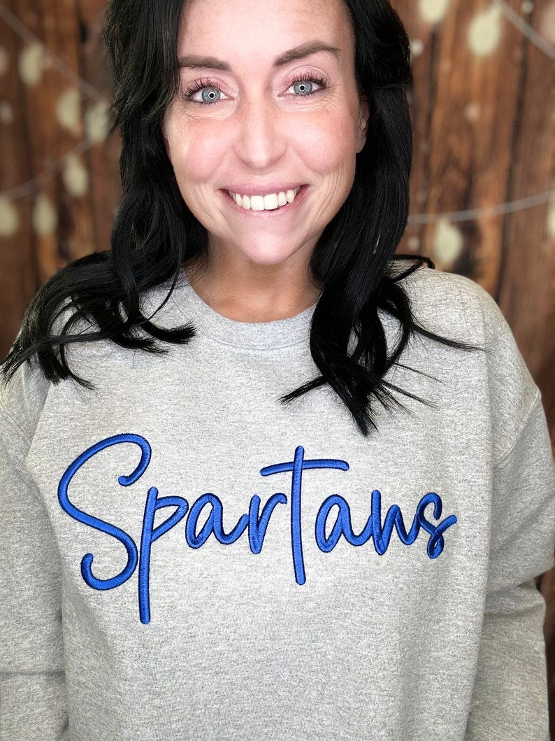 🏈Custom 3D Embroidery Sweatshirt/T-shirt/Hoodie
